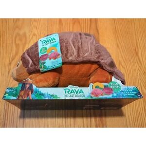 NEW DISNEY RAYA AND THE LAST DRAGON FOLD N ROLL TUK TUK STUFFED ANIMAL PLUSH TOY